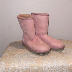 UGG Pink Winter Boots